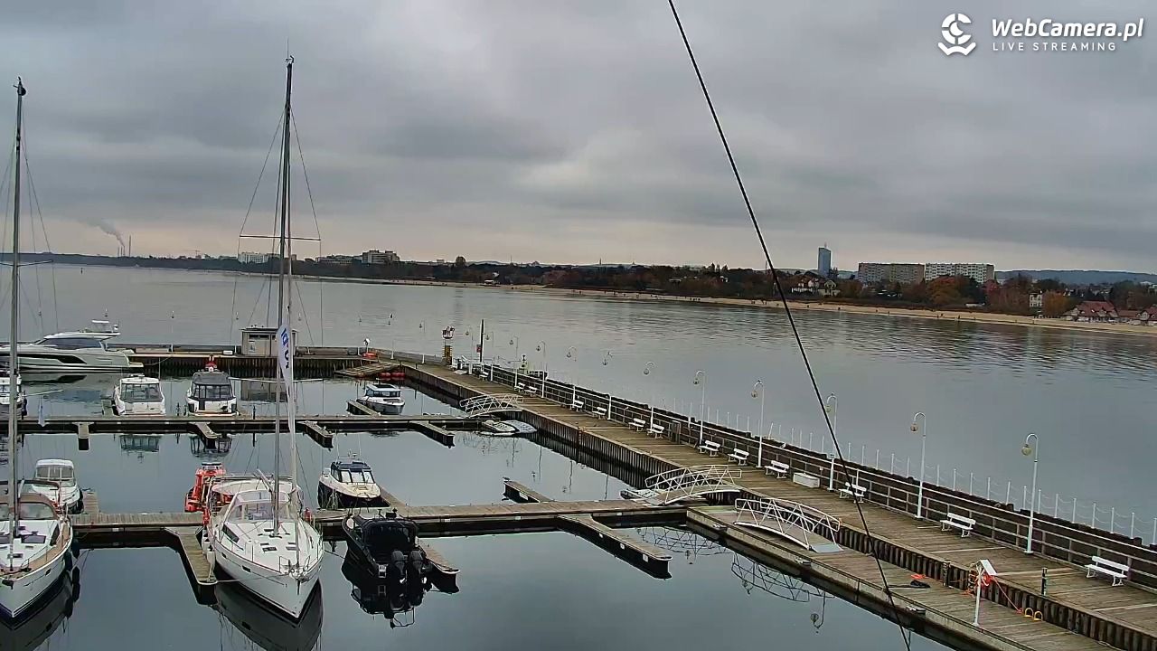 SOPOT - widok z molo - 02 listopad 2025, 12:17