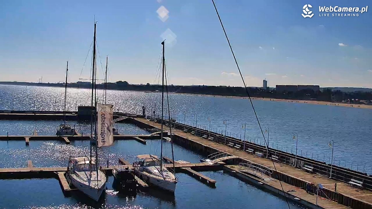 SOPOT - widok z molo - 22 marzec 2026, 10:53