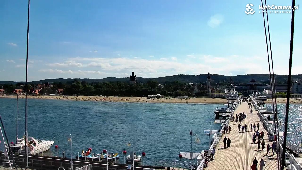 SOPOT - widok z molo - 23 czerwiec 2026, 17:00