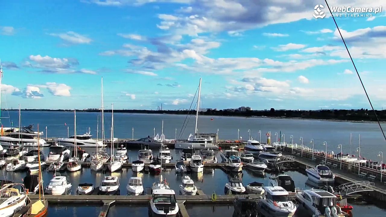 SOPOT - widok z molo - 17 wresień 2026, 16:56