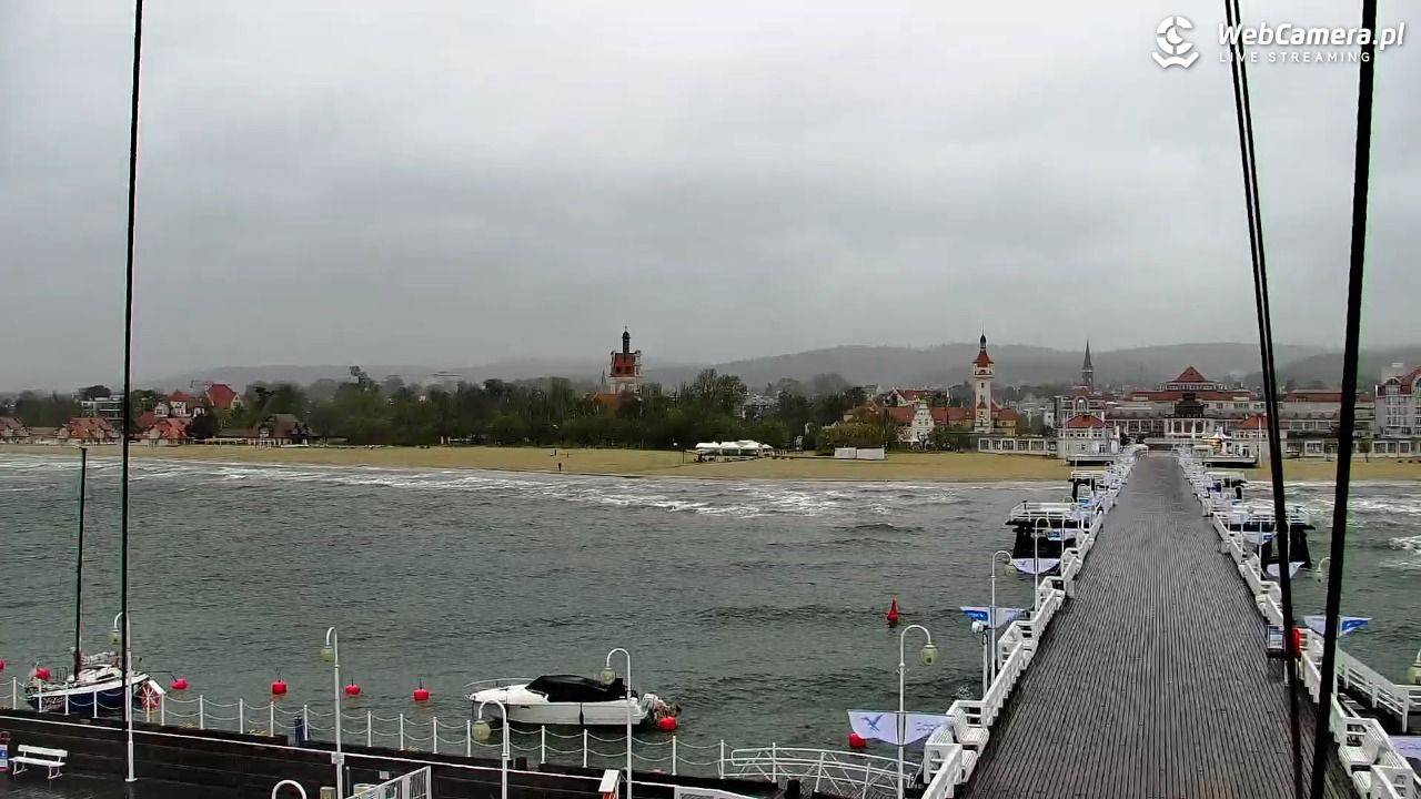 SOPOT - widok z molo - 06 maj 2026, 16:58