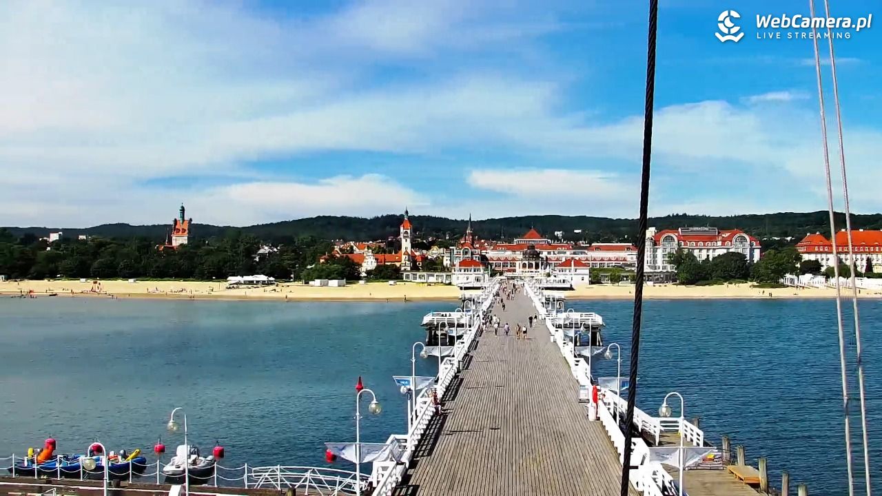 SOPOT - widok z molo - 23 czerwiec 2026, 09:46