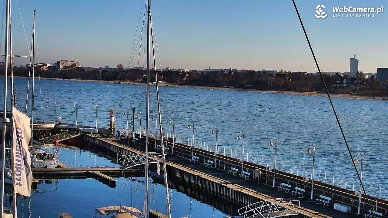 SOPOT - widok z molo - 20 marzec 2026, 15:52