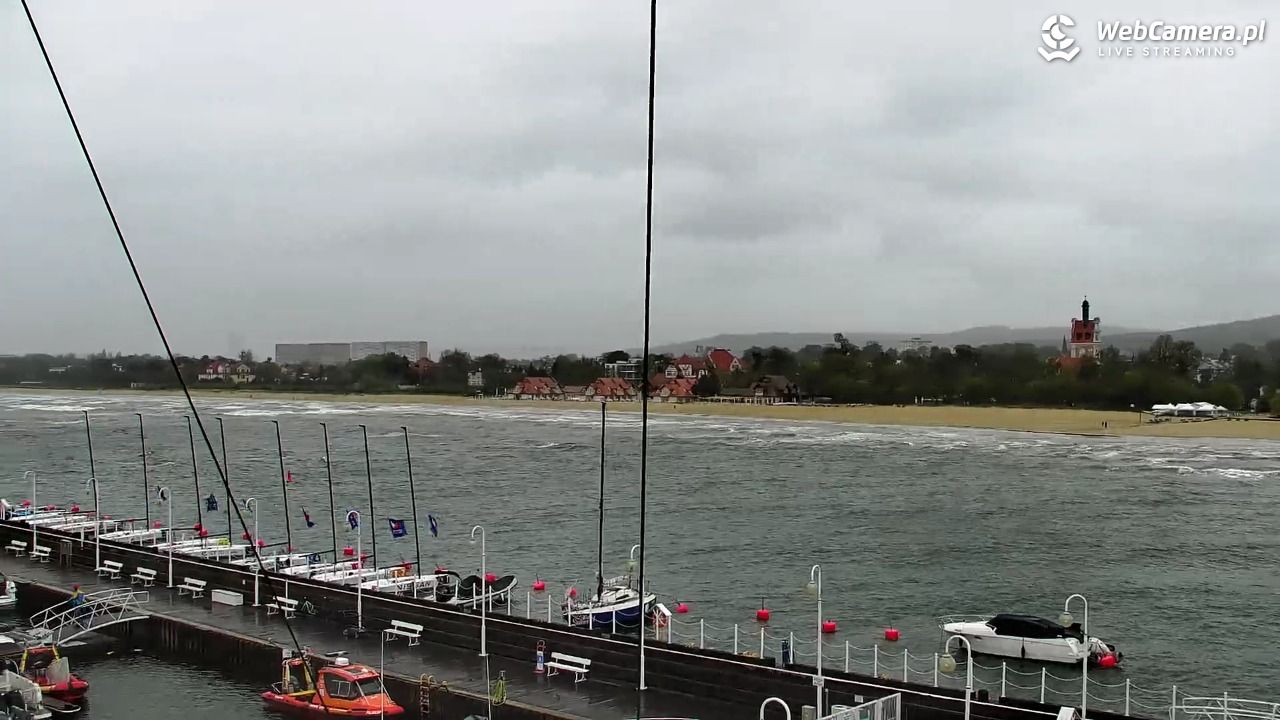 SOPOT - widok z molo - 06 maj 2026, 16:50