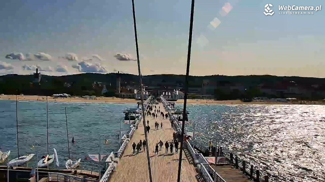 SOPOT - widok z molo - 12 czerwiec 2025, 17:19