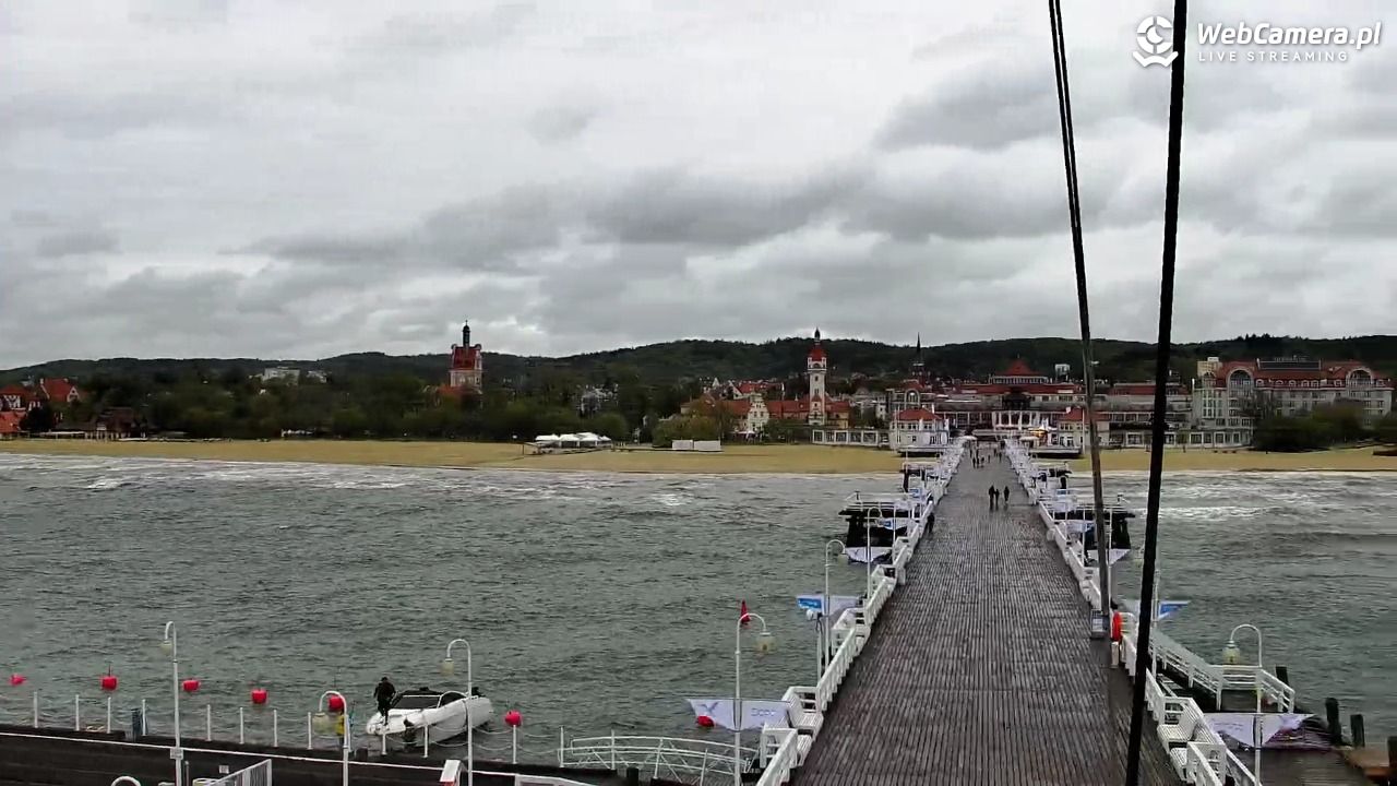 SOPOT - widok z molo - 06 maj 2026, 14:17