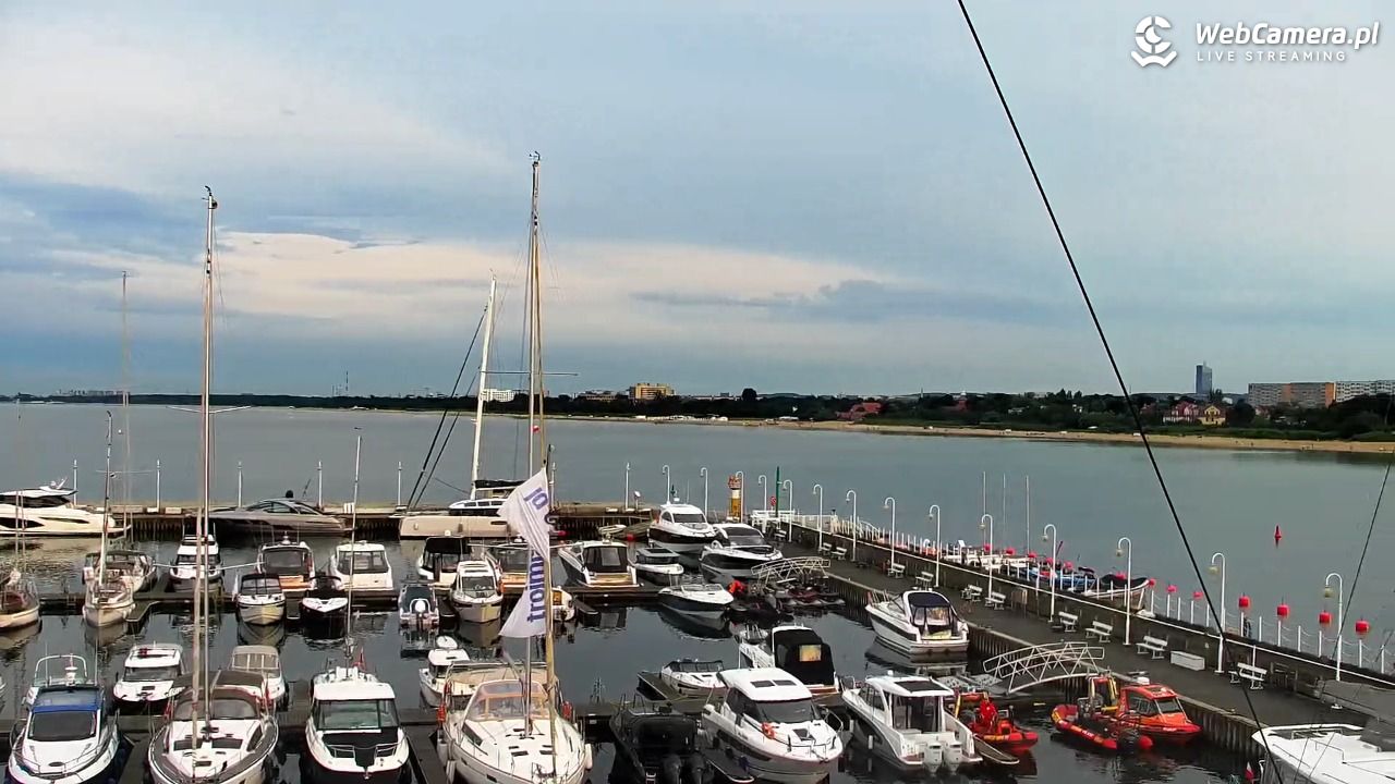 SOPOT - widok z molo - 21 czerwiec 2026, 19:49
