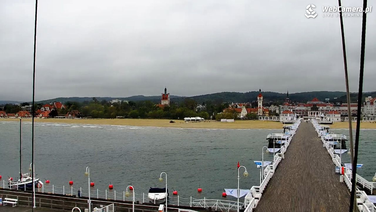 SOPOT - widok z molo - 06 maj 2026, 07:44
