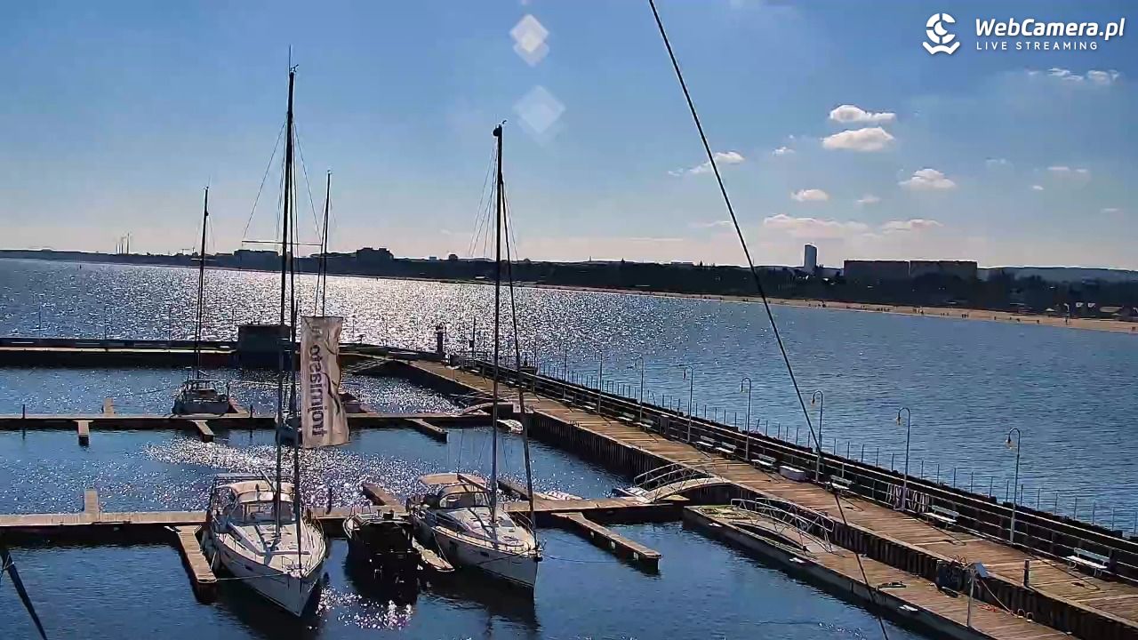 SOPOT - widok z molo - 22 marzec 2026, 11:08