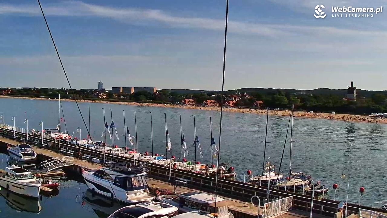 SOPOT - widok z molo - 14 czerwiec 2025, 17:38