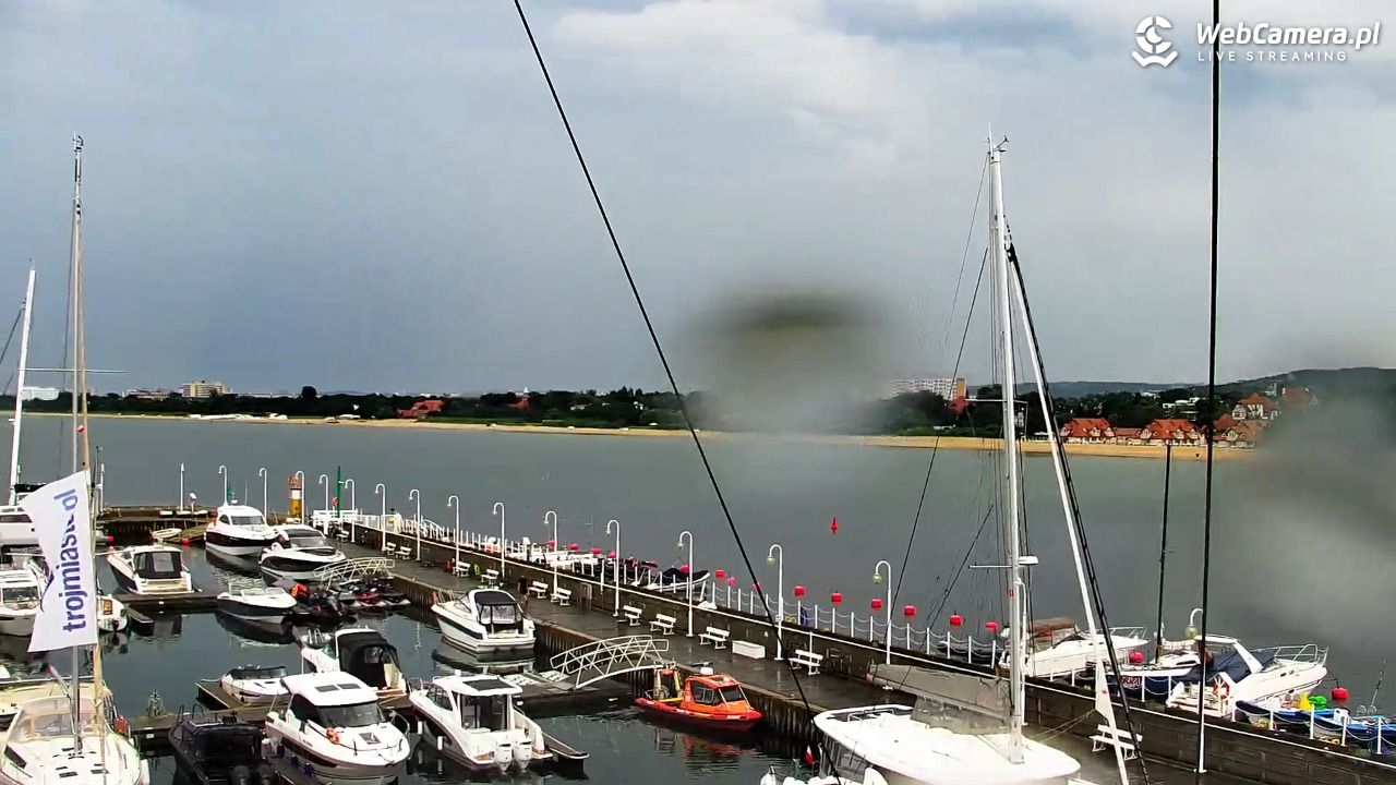 SOPOT - widok z molo - 21 czerwiec 2026, 18:08