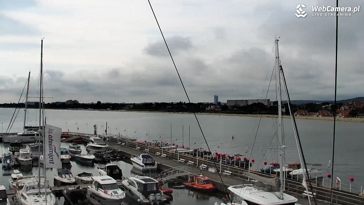 SOPOT - widok z molo - 06 sierpień 2026, 10:00