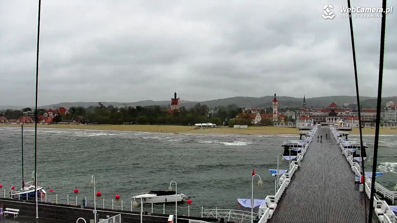 SOPOT - widok z molo - 06 maj 2026, 16:25