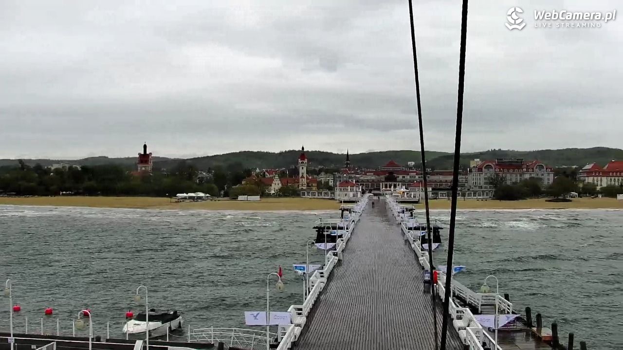 SOPOT - widok z molo - 06 maj 2026, 12:18