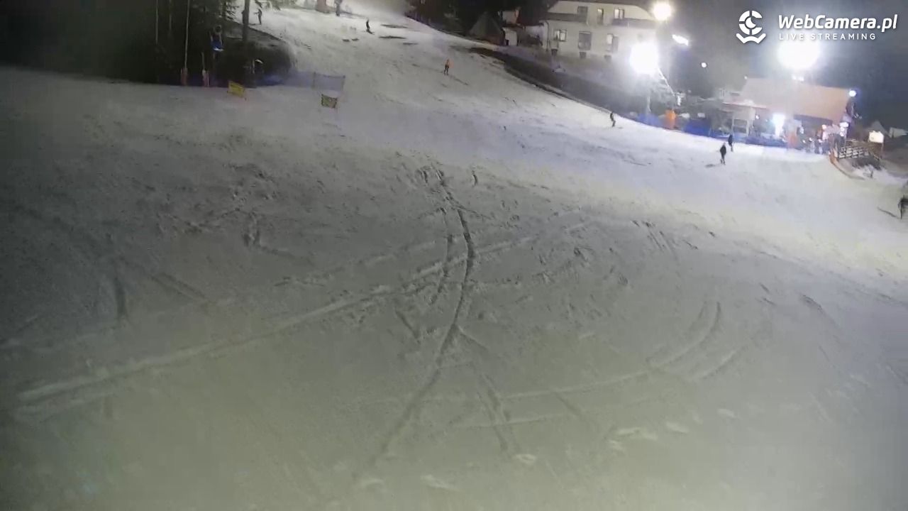 Kompleks Beskid Spytkowice - widok na taśmę - 26 luty 2026, 18:22