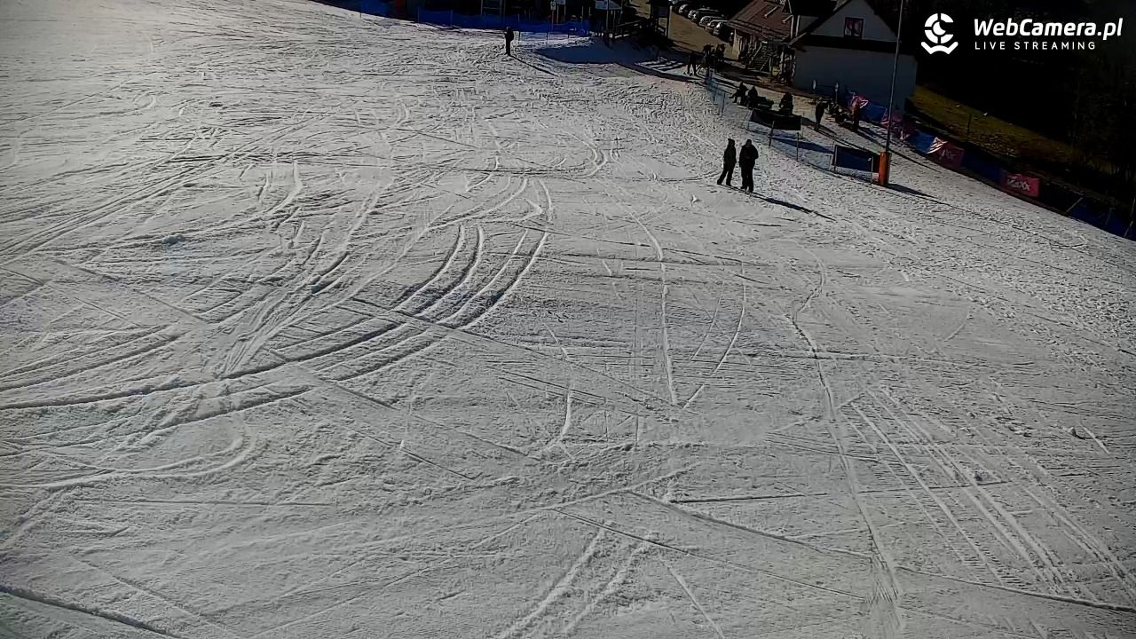 Kompleks Beskid Spytkowice - widok na taśmę - 26 luty 2026, 14:23
