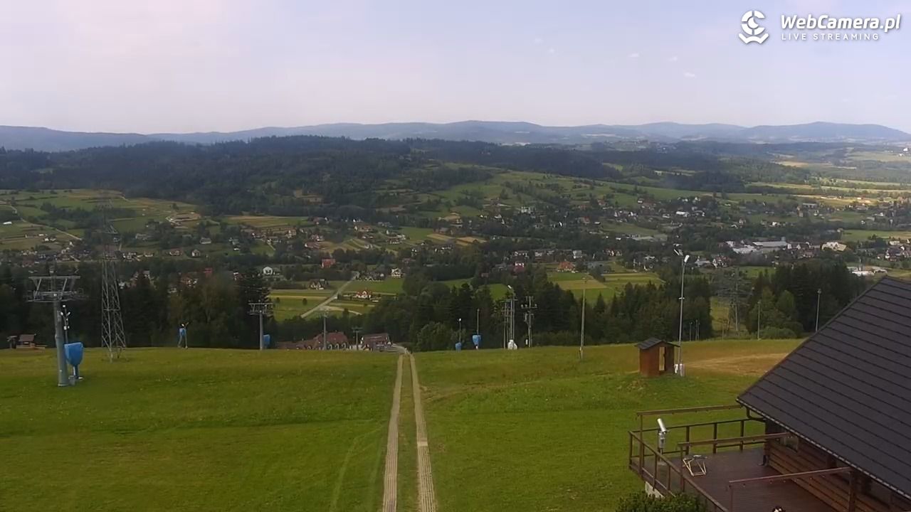 Kompleks BESKID Spytkowice - widok z górnej stacji - 26 lipiec 2026, 14:38
