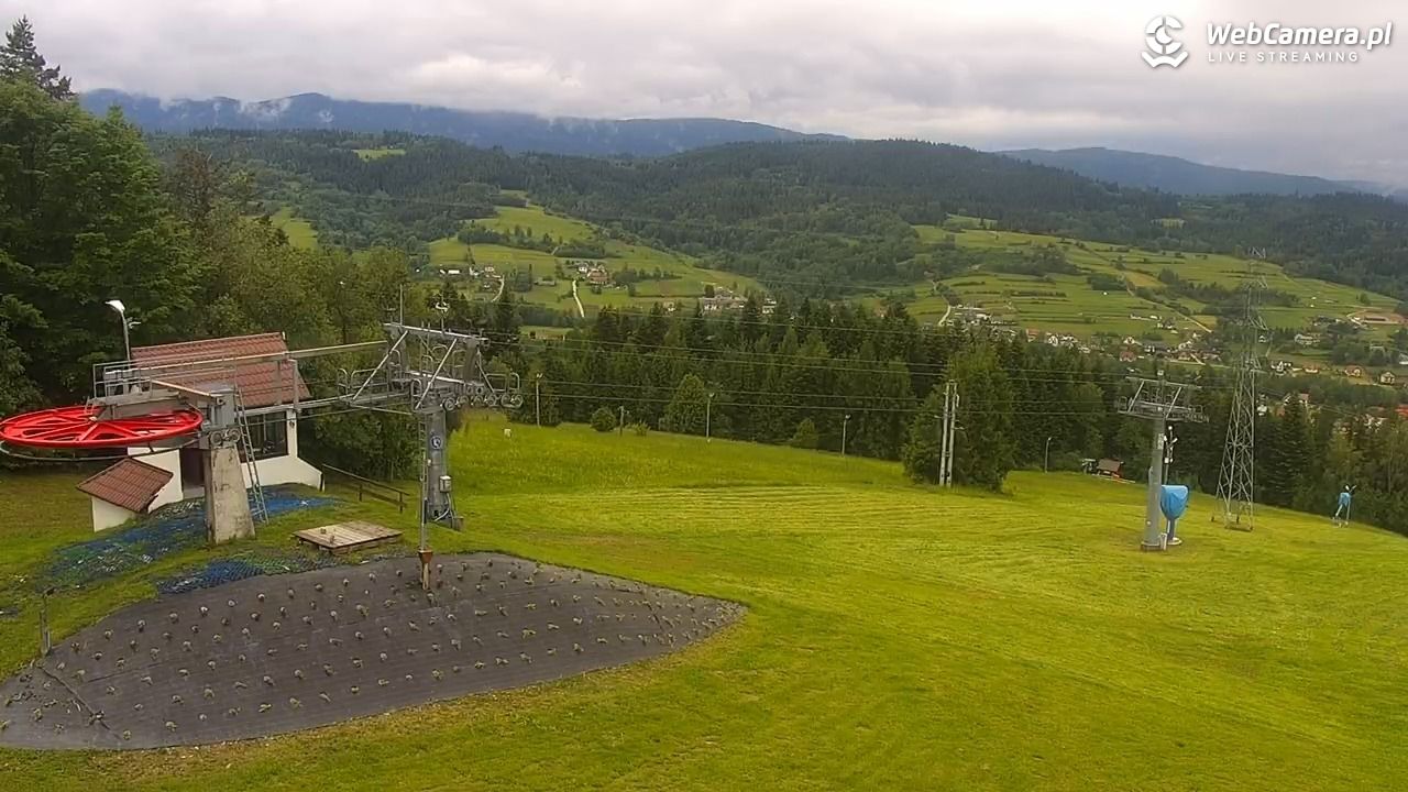 Kompleks BESKID Spytkowice - widok z górnej stacji - 11 czerwiec 2026, 12:23