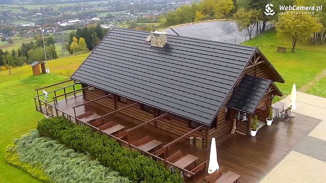 Kompleks BESKID Spytkowice - widok z górnej stacji - 12 październik 2025, 09:55