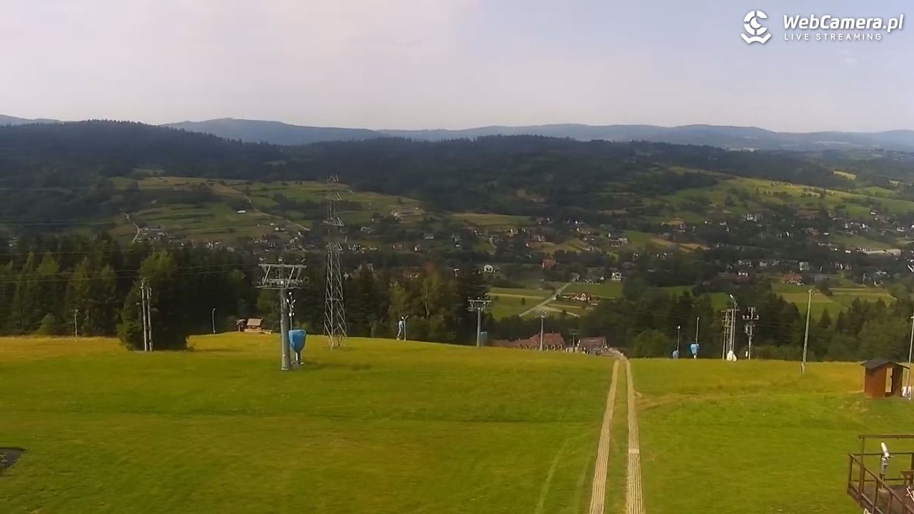 Kompleks BESKID Spytkowice - widok z górnej stacji - 26 lipiec 2026, 14:36