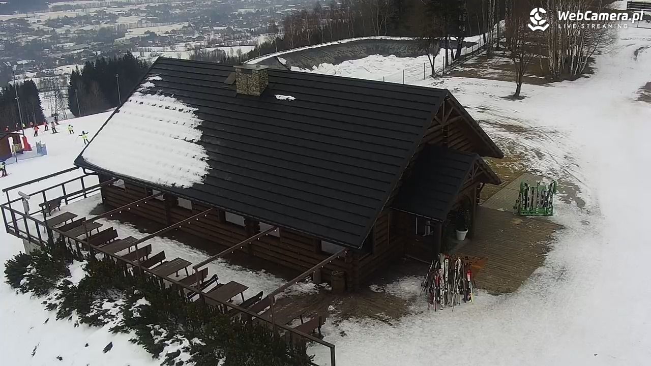 Kompleks BESKID Spytkowice - widok z górnej stacji - 22 styczeń 2026, 14:36