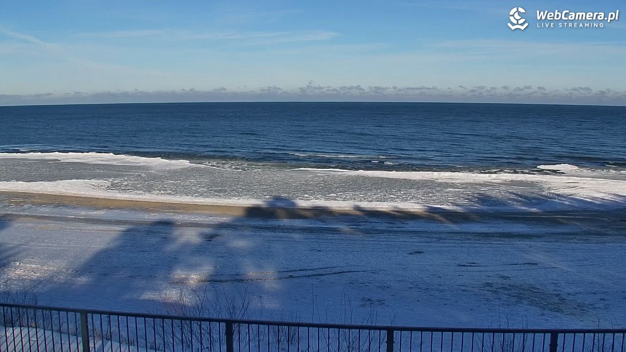 STEGNA  - widok na plażę - 01 luty 2026, 10:19