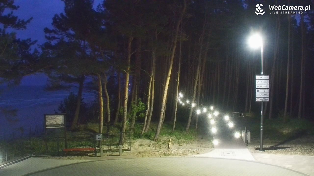 STEGNA  - widok na plażę - 07 maj 2026, 21:17