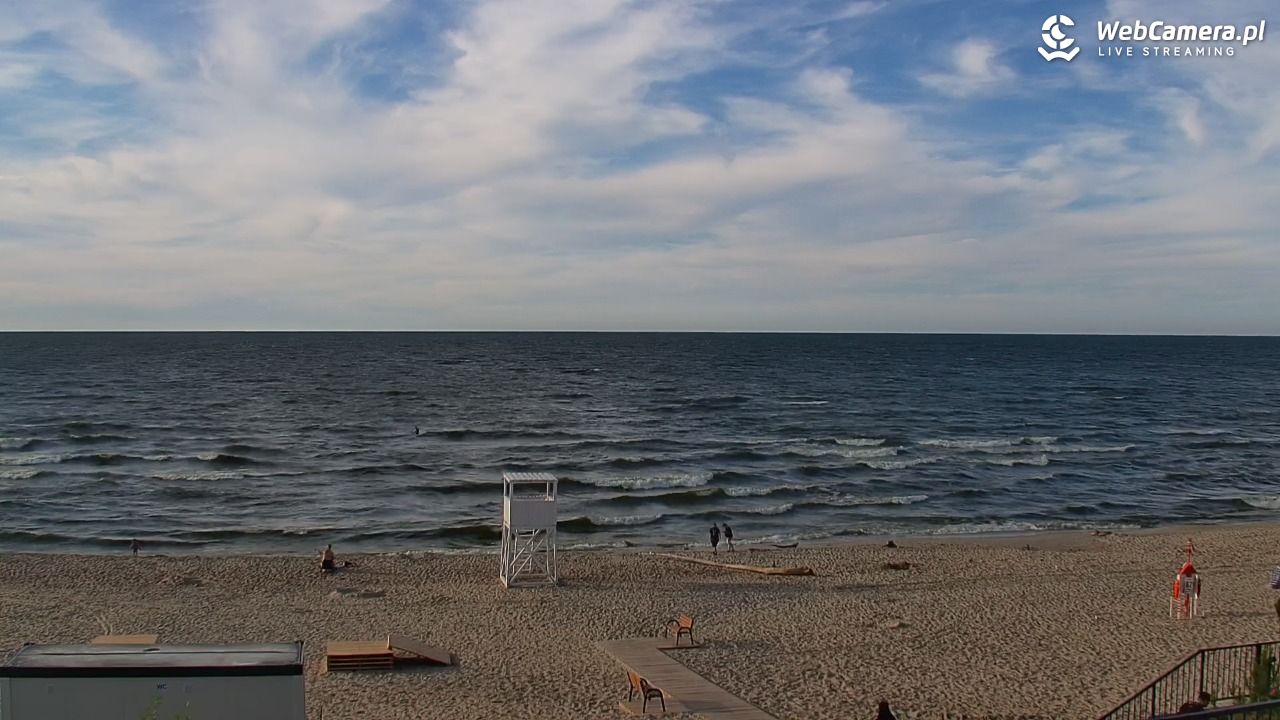STEGNA  - widok na plażę - 22 czerwiec 2026, 18:56