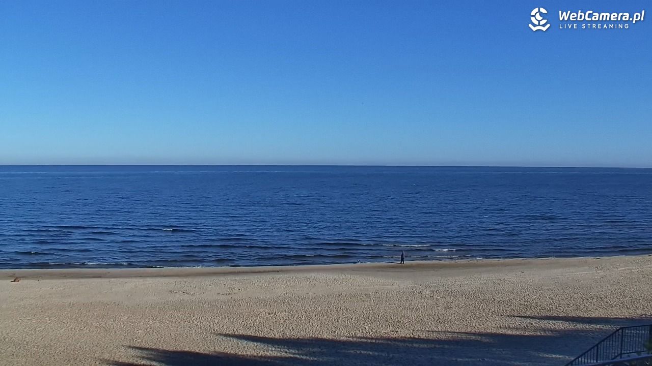 STEGNA  - widok na plażę - 21 marzec 2026, 08:47