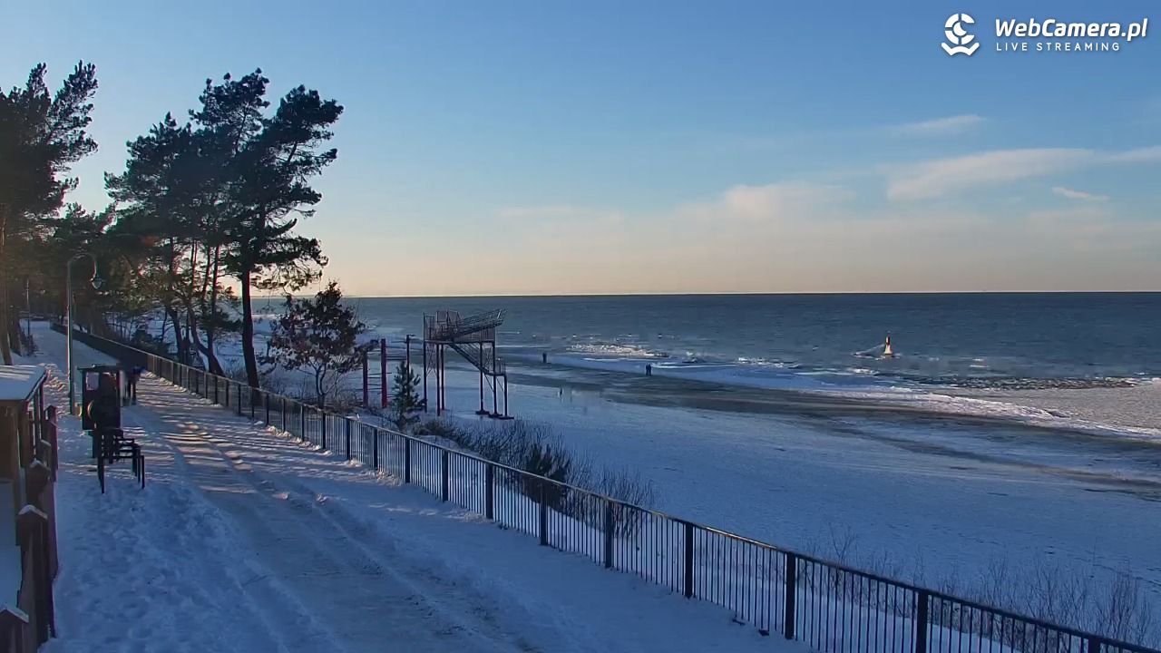 STEGNA  - widok na plażę - 02 luty 2026, 15:17