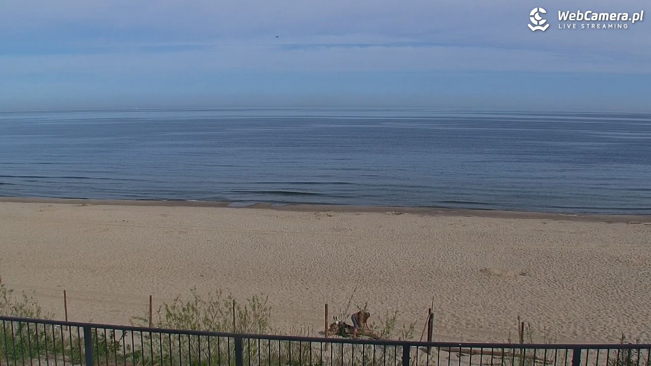STEGNA  - widok na plażę - 05 maj 2026, 09:16