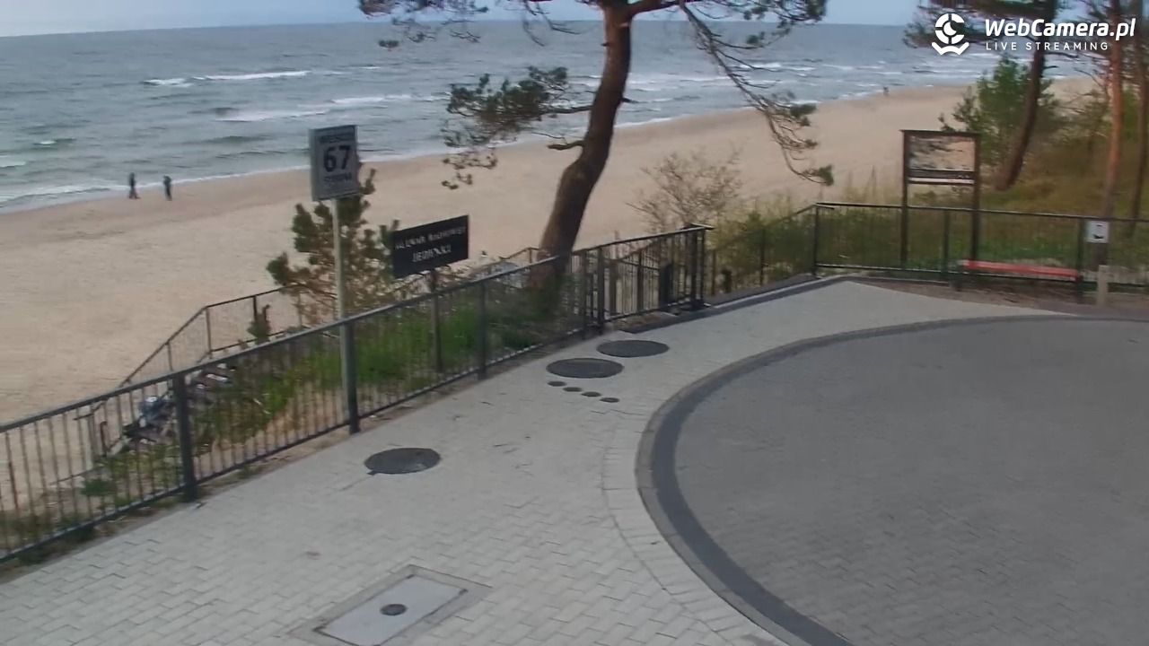 STEGNA  - widok na plażę - 07 maj 2026, 19:45