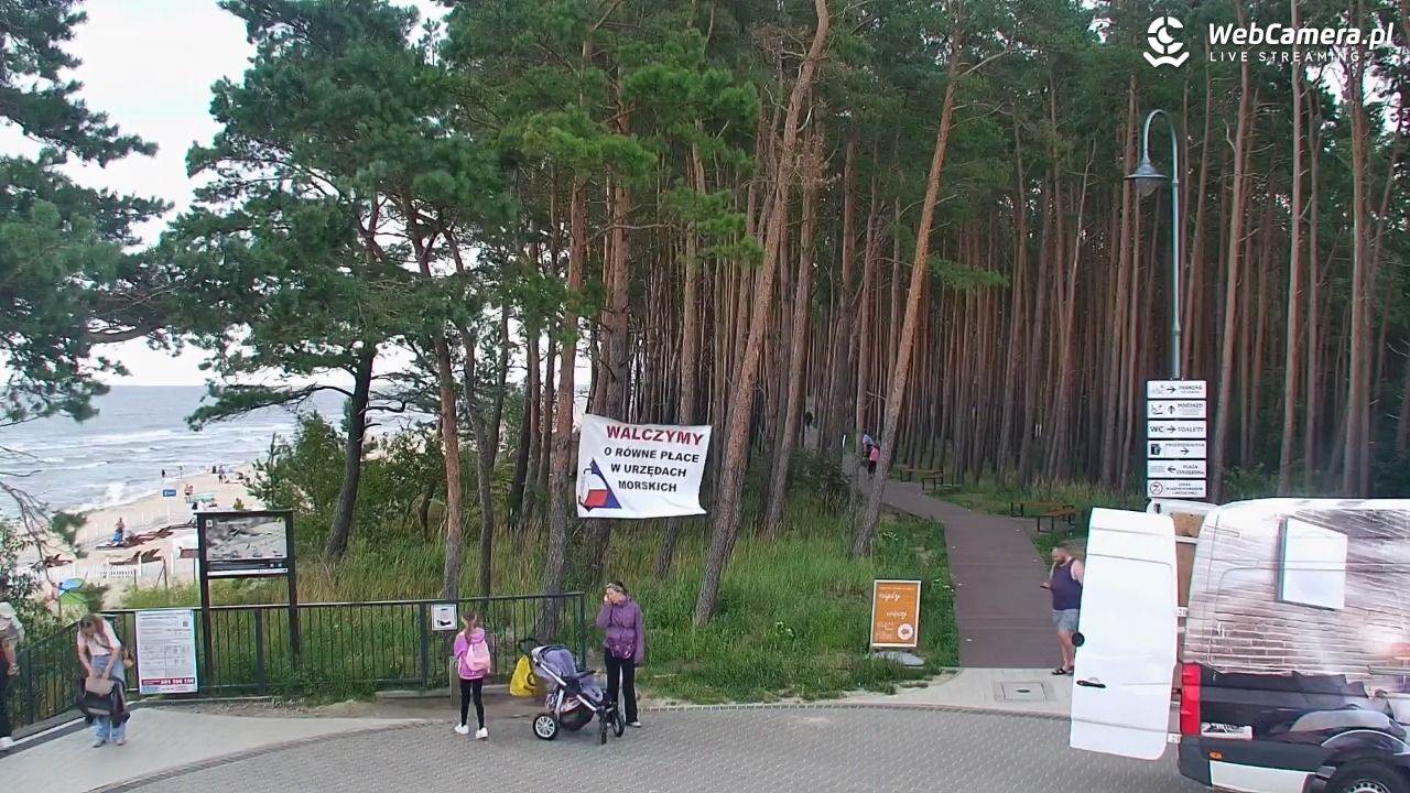STEGNA  - widok na plażę - 07 sierpień 2026, 16:03
