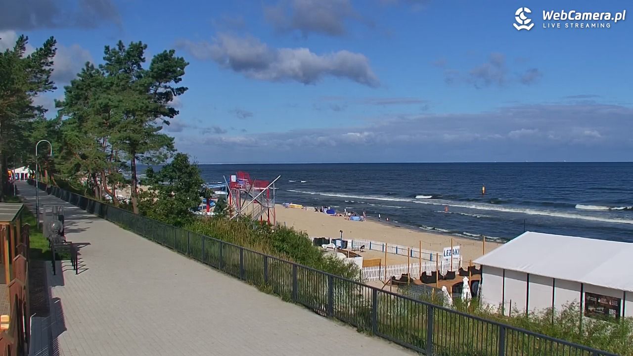 STEGNA  - widok na plażę - 07 sierpień 2026, 08:54