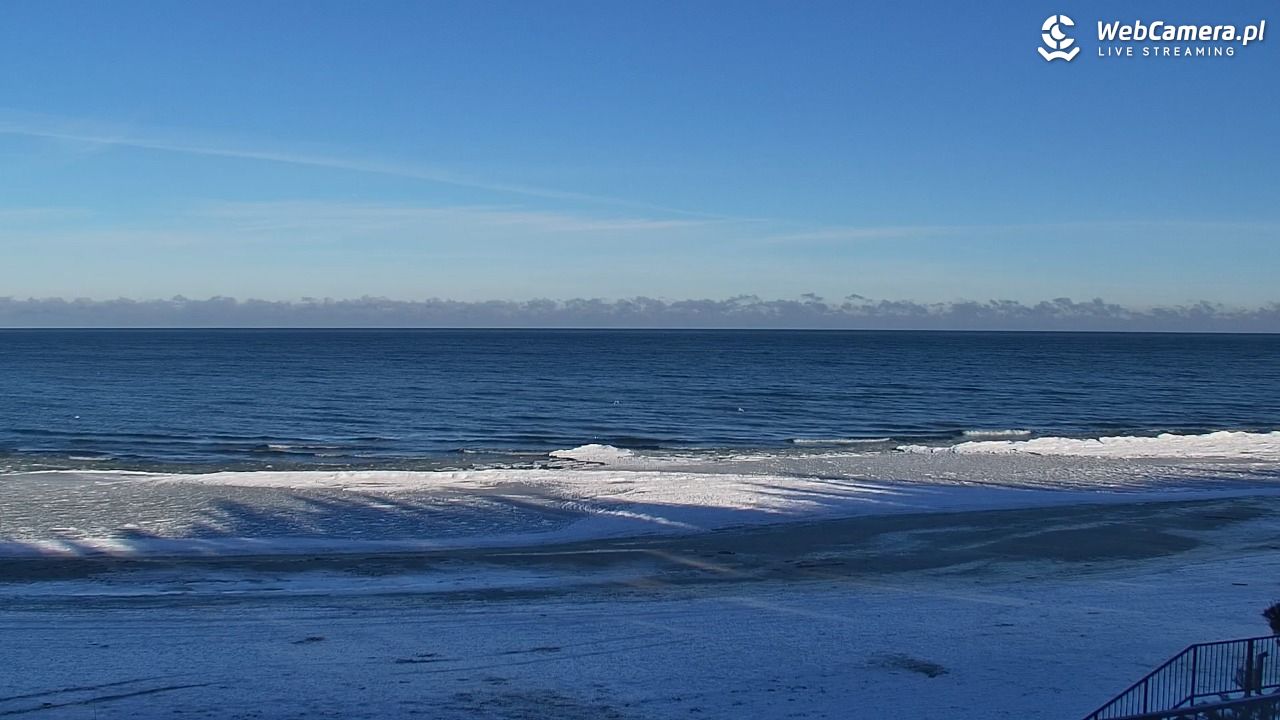 STEGNA  - widok na plażę - 01 luty 2026, 09:53
