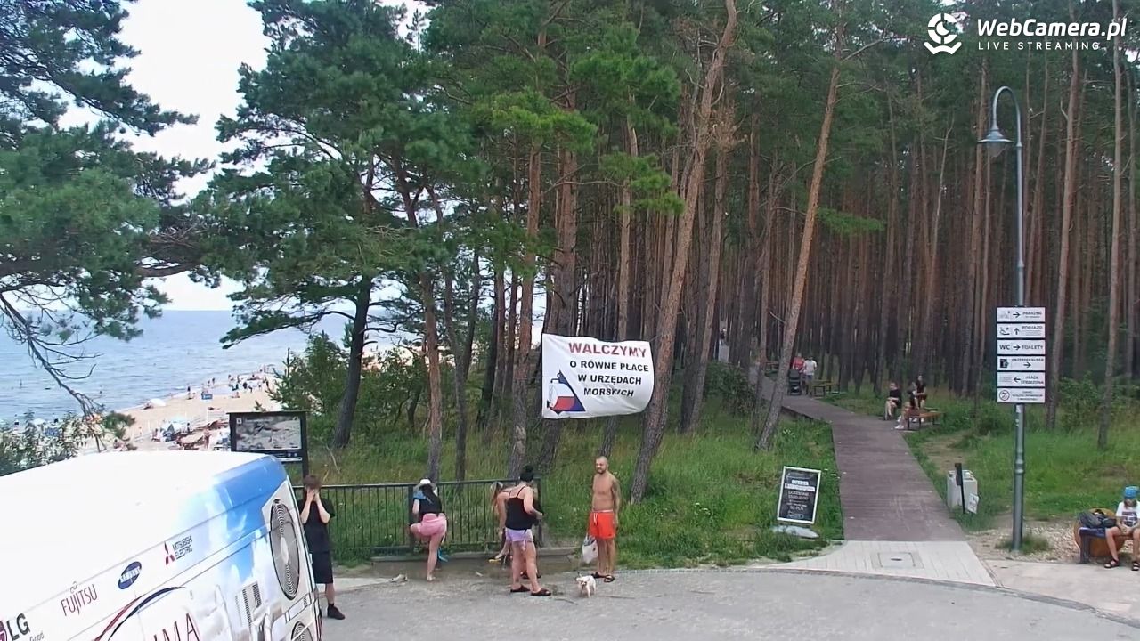 STEGNA  - widok na plażę - 06 sierpień 2026, 13:24