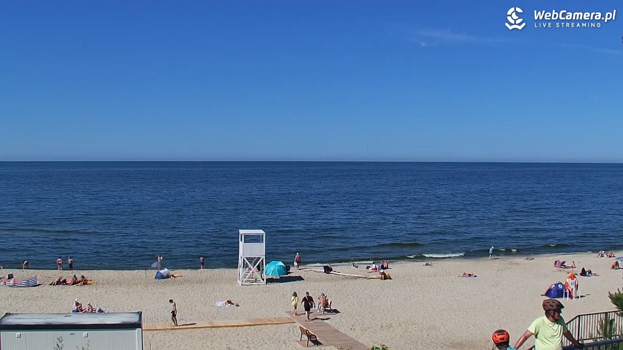 STEGNA  - widok na plażę - 23 czerwiec 2026, 15:28