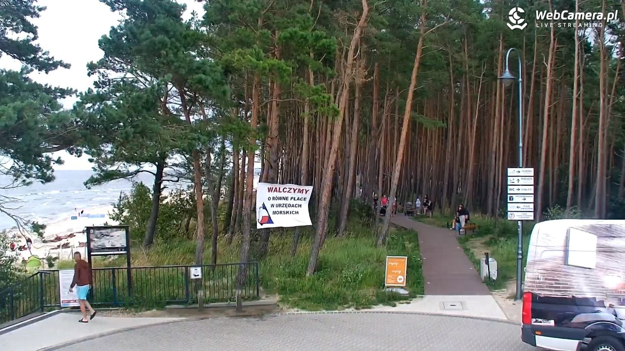 STEGNA  - widok na plażę - 07 sierpień 2026, 14:40