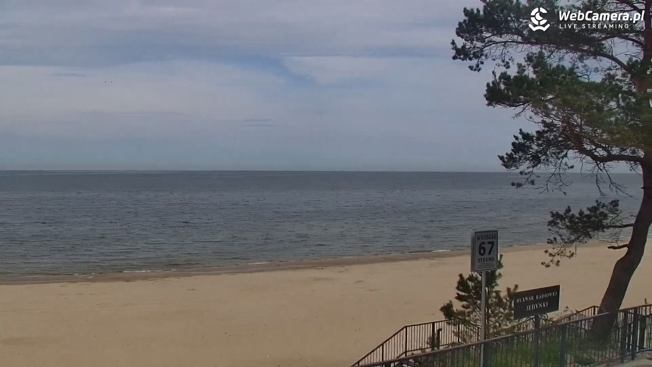STEGNA  - widok na plażę - 05 maj 2026, 12:12