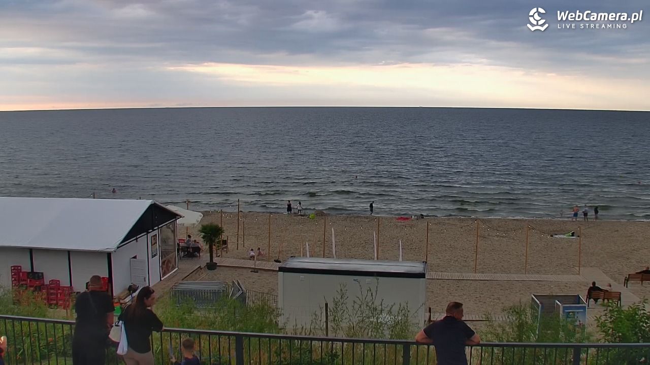 STEGNA  - widok na plażę - 06 sierpień 2026, 19:13