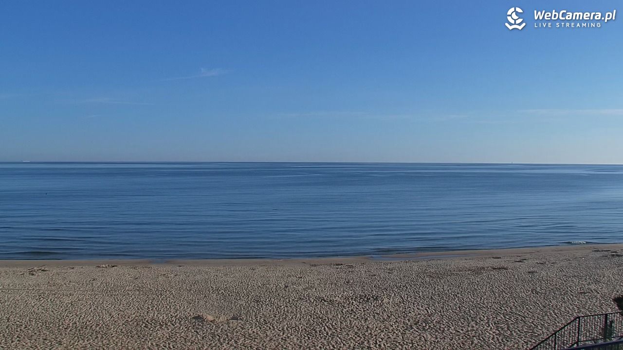 STEGNA  - widok na plażę - 05 maj 2026, 07:15