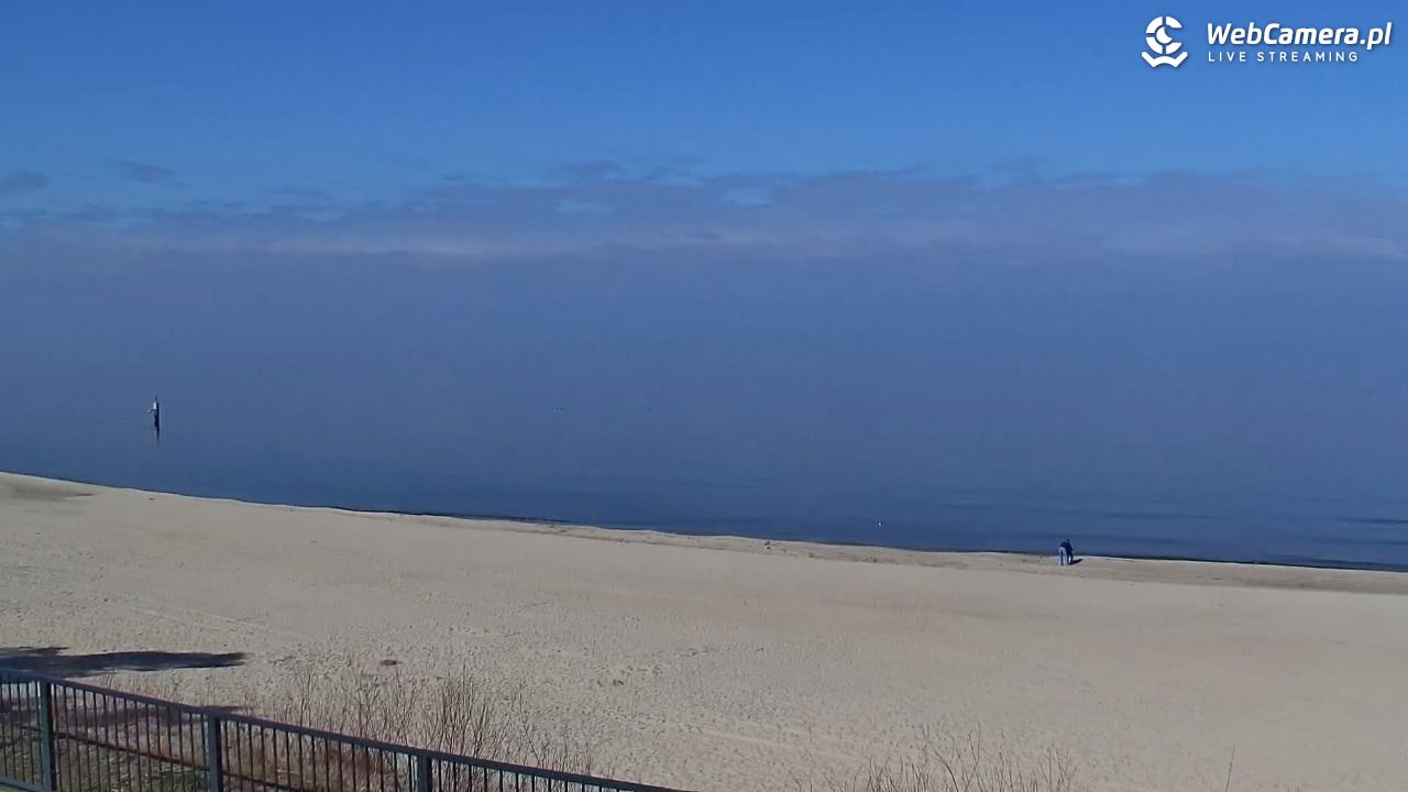 STEGNA  - widok na plażę - 19 marzec 2026, 12:07