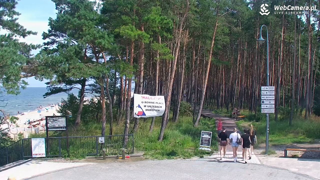 STEGNA  - widok na plażę - 06 sierpień 2026, 13:11