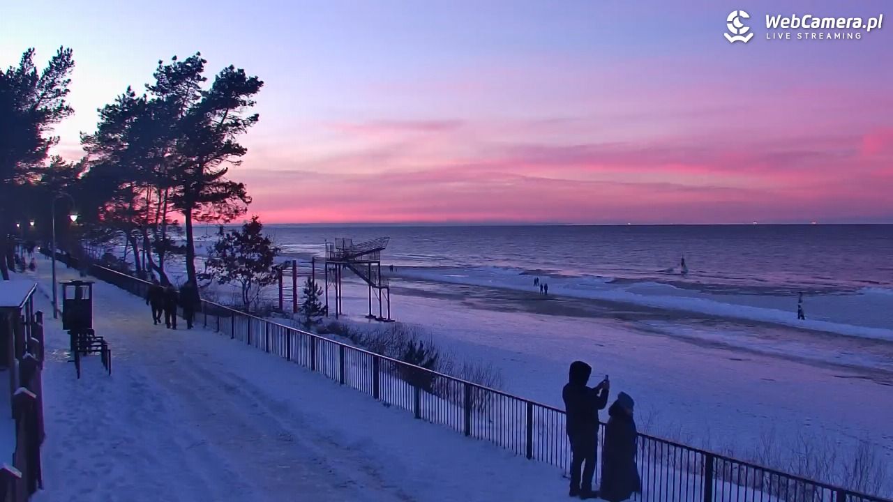 STEGNA  - widok na plażę - 01 luty 2026, 16:38