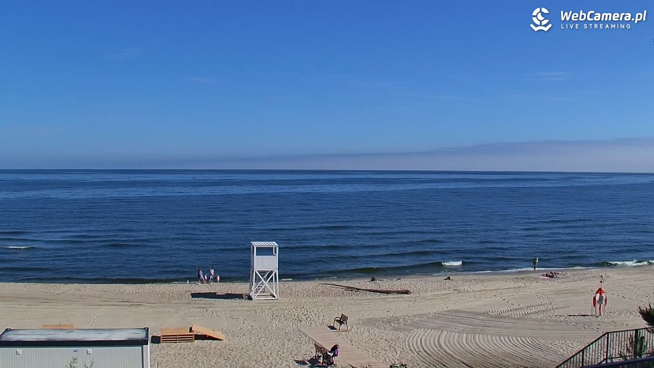 STEGNA  - widok na plażę - 23 czerwiec 2026, 09:14