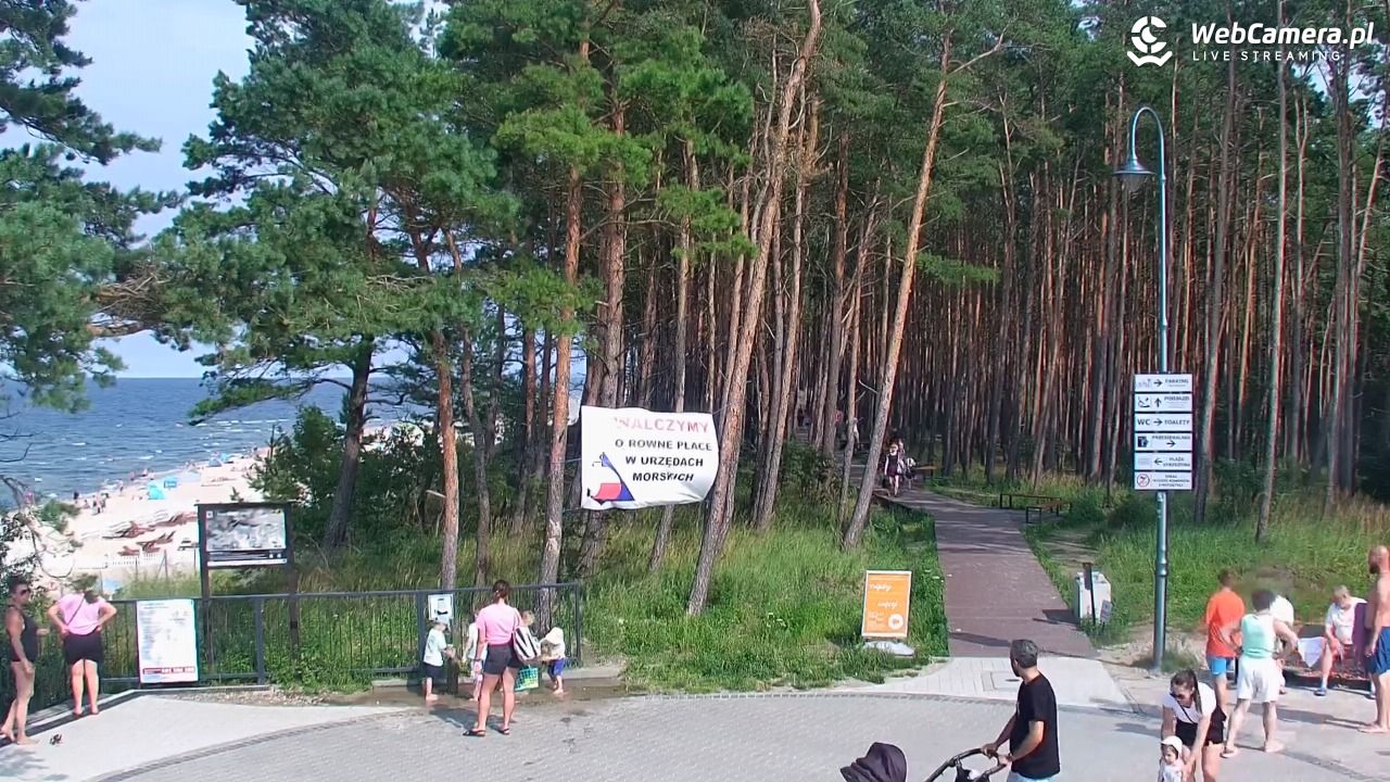 STEGNA  - widok na plażę - 06 sierpień 2026, 15:15