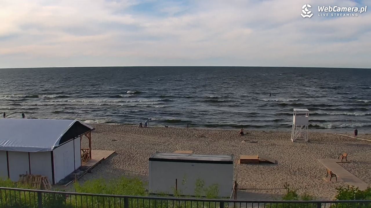 STEGNA  - widok na plażę - 22 czerwiec 2026, 18:56