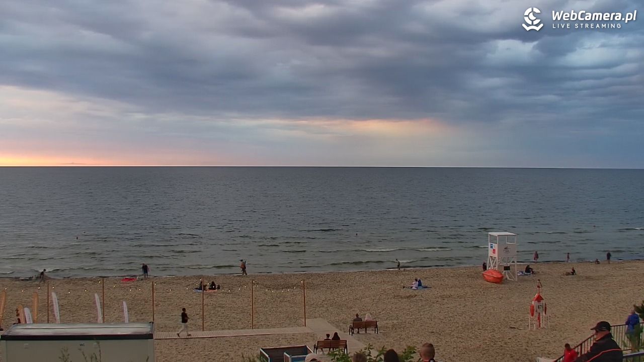STEGNA  - widok na plażę - 06 sierpień 2026, 20:07