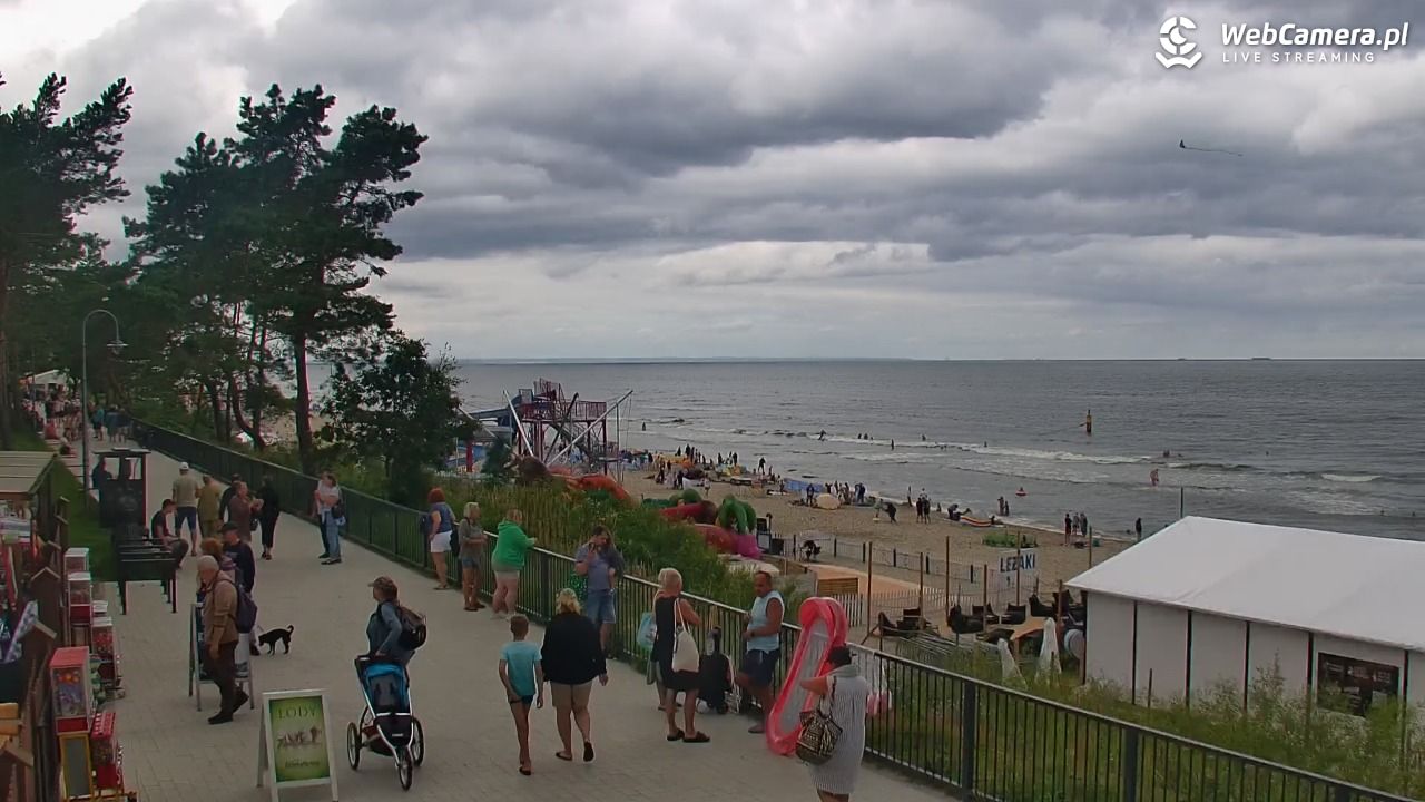 STEGNA  - widok na plażę - 07 sierpień 2026, 13:40