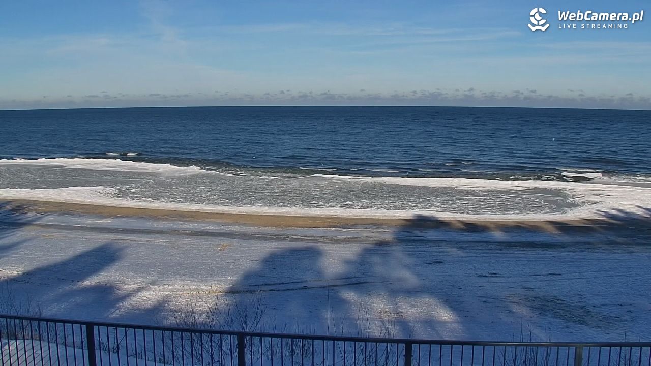 STEGNA  - widok na plażę - 01 luty 2026, 10:47